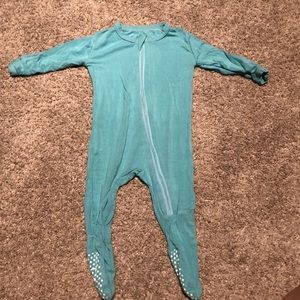 Kickee pants zip footie